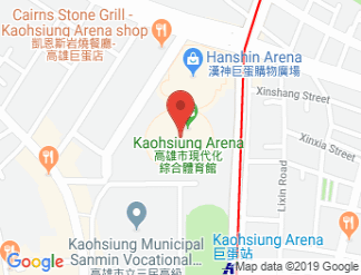 map of Kaohsiung Arena