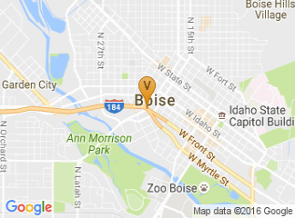 map of Downtown Boise
