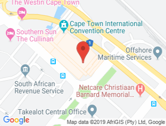 map of CTICC (Cape Town International Convention Centre)