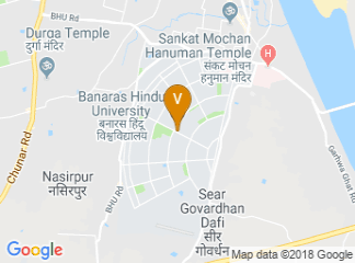 map of Banaras Hindu University