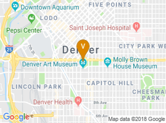 map of McNichols Civic Center Building