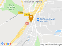 map of The Atrium Hotel & Conference Centre, Paris CDG Airport by Penta