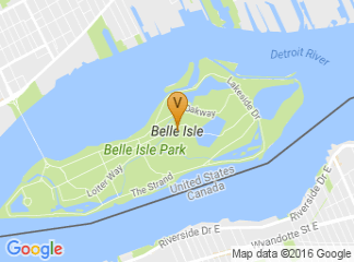 map of Belle Isle State Park
