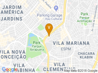 map of Hotel Pullman Sao Paulo Ibirapuera