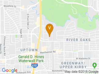 map of Junior League of Houston
