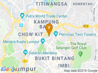 map of Hotel Maya Kuala Lumpur City Centre