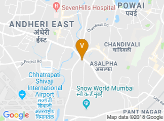 map of Holiday Inn Mumbai International Airport