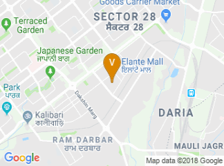 map of Hyatt Regency Chandigarh