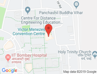 map of Victor Menezes Convention Centre