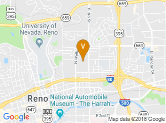 map of Reno Rodeo Association