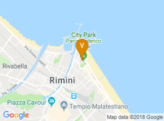 map of Grand Hotel Rimini