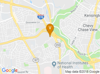 map of Bethesda Marriott