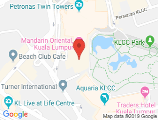 map of Mandarin Oriental, Kuala Lumpur