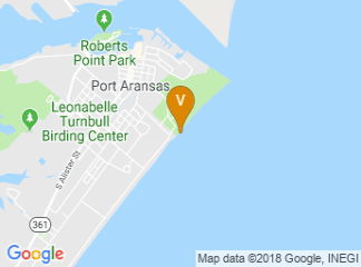 map of Port Aransas Beach