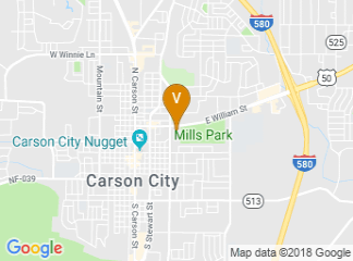 map of Carson City Community Center
