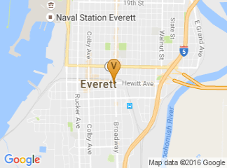 map of Everett Community College