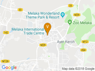 map of Melaka International Trade Centre (MITC)