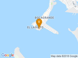 map of Hilton Cartagena Hotel