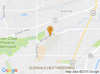 map of University of Toledo