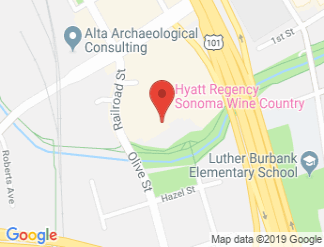map of Hyatt Vineyard Creek