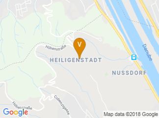 map of Modul University Vienna
