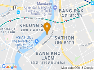 map of Chatrium Hotel Riverside Bangkok