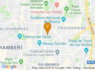 map of Organizacion Central CSIC