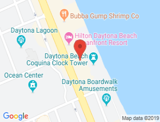 map of Hilton Daytona Beach Resort/Ocean Walk Village