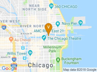 map of LondonHouse Chicago, Curio Collection by Hilton