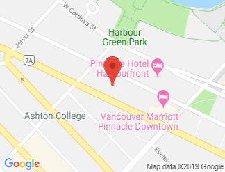 map of Coast Coal Harbour Hotel by APA