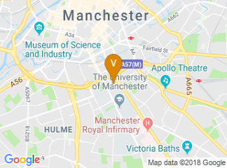 map of Sugden Sports Centre