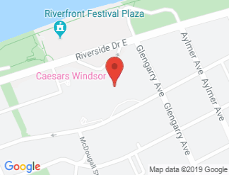 map of Caesars Windsor