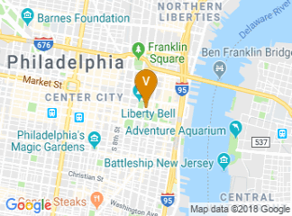 map of Kimpton Hotel Monaco Philadelphia