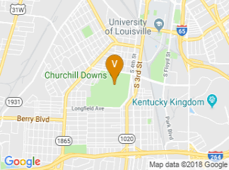 map of Churchill Downs