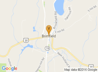 map of Brimfield Antique Flea Market