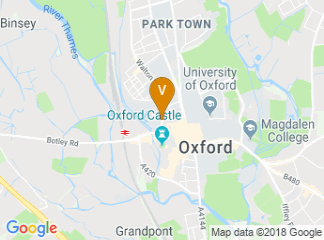 map of Worcester College