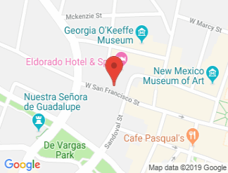 map of Eldorado Hotel & Spa Santa Fe