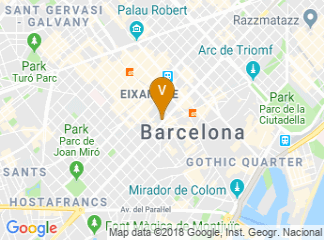 map of Universitat de Barcelona