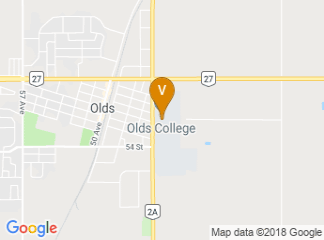 map of Olds College