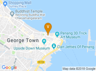 map of Bayview Hotel Georgetown Penang