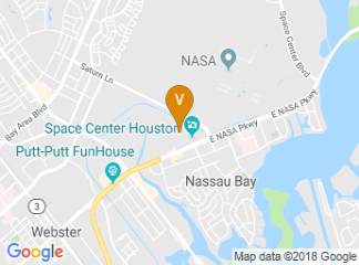 map of Space Center Houston