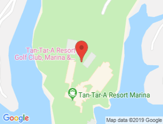 map of Tan-Tar-A Resort Golf Club Marina & Indoor Waterpark