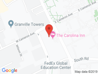 map of The Carolina Inn