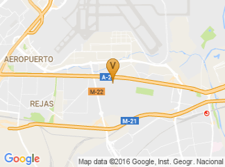 map of Madrid Marriott Auditorium Hotel & Conference Center