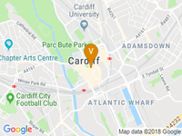 map of St David's Hall