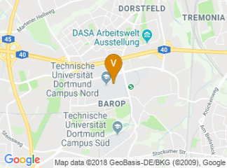 map of Technical university Dortmund