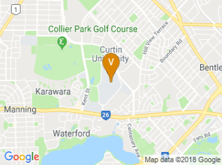 map of Curtin University
