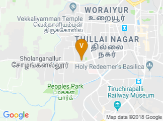 map of Bishop Heber College