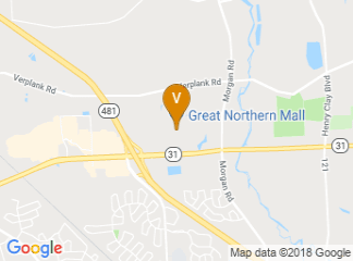 map of Great Northern Mall