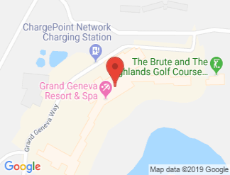 map of Grand Geneva Resort & Spa